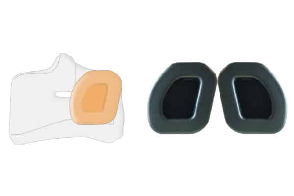SCH SF4/SP1 - Hard Ear Cups (PU)