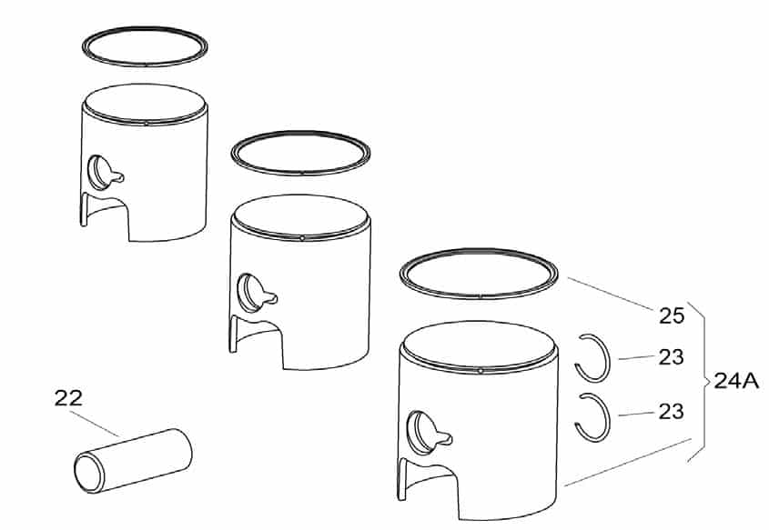 Piston Assembly - X30