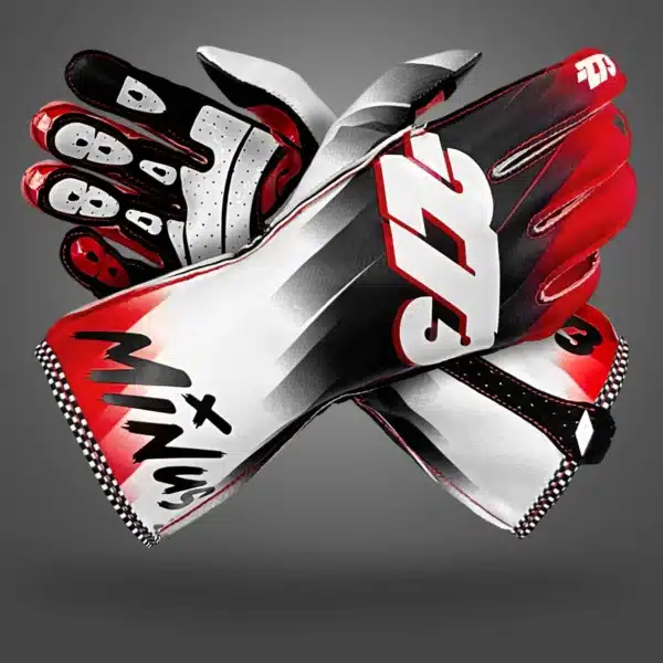 -273 Supersonic Kart Glove - Red/Black/White