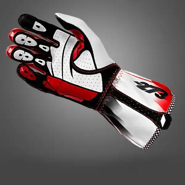 -273 Supersonic Kart Glove - Red/Black/White - Image 3