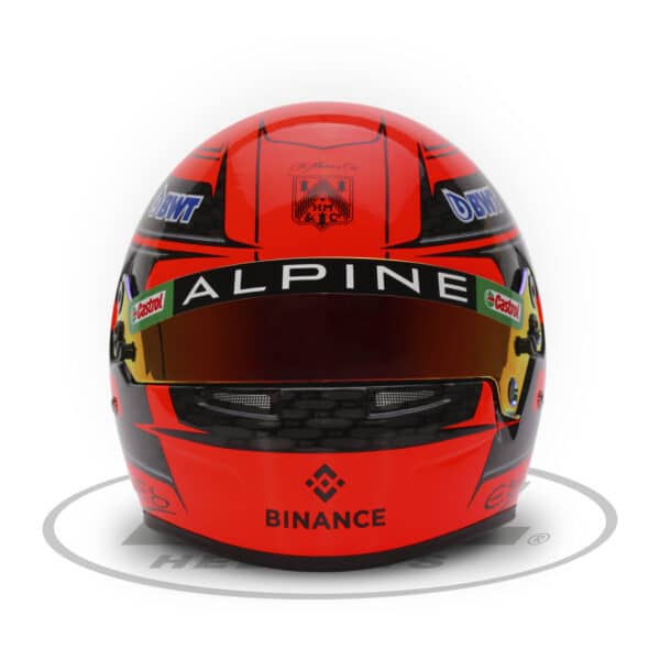 Estaban Ocon 2024 Mini Helmet - Image 3