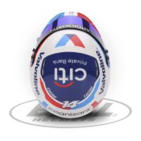Fernando Alonso Monaco 2024 Mini Helmet - Image 2