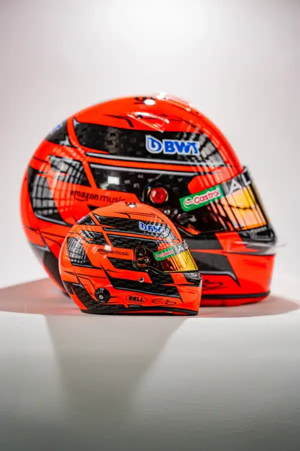 Estaban Ocon 2024 Mini Helmet