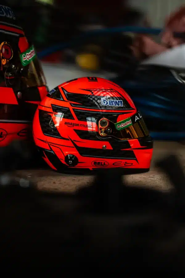 Estaban Ocon 2024 Mini Helmet - Image 7