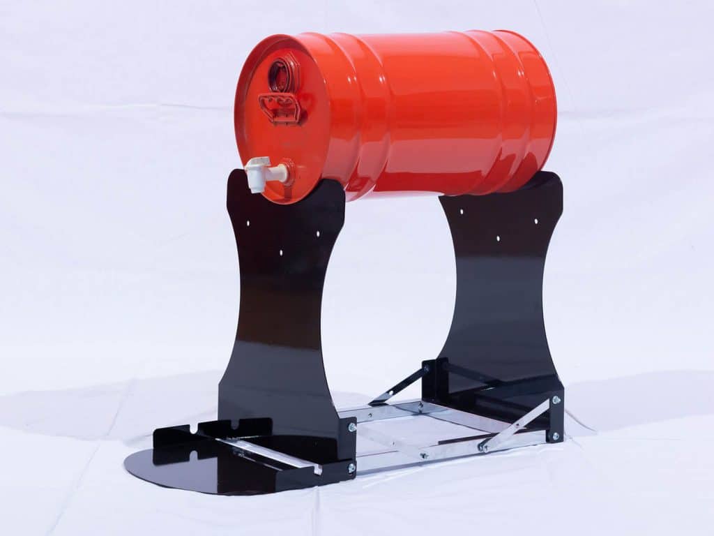 FUEL DRUM STD WITH DRIP TRAY » Patrizicorse