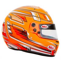 Bell KC7-CMR Champion Helmet - Orange - Image 5