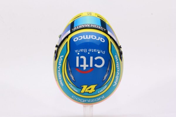 Fernando Alonso 2024 Mini Helmet - Image 6