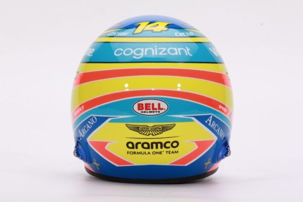 Fernando Alonso 2024 Mini Helmet - Image 3