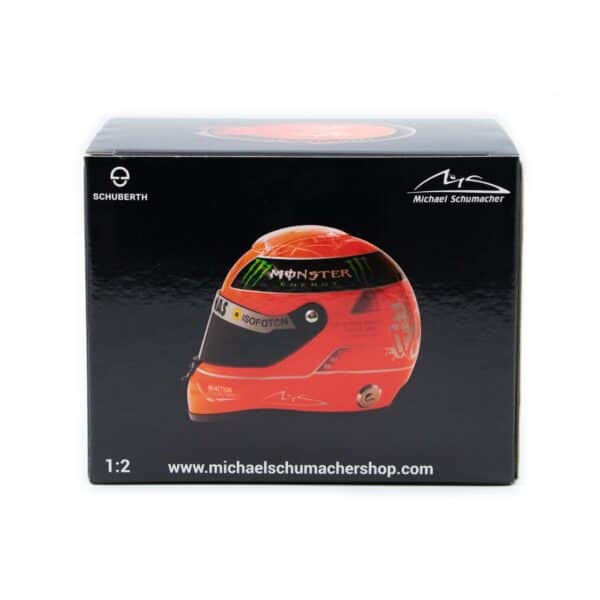 Michael Schumacher 2012 Last Race Mini Helmet - Image 9