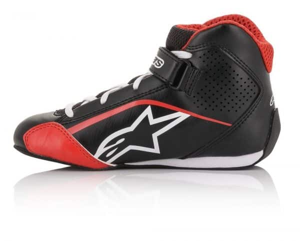 TECH-1 K S. SHOES - BLACK WHITE RED - Image 3