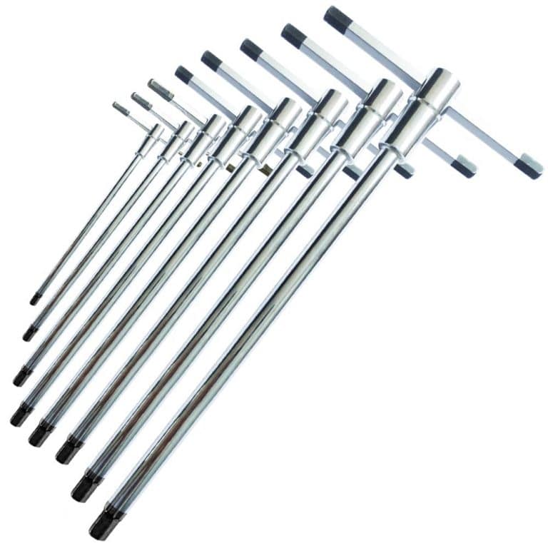 Hexkey Sliding T Handle 8pc Metric Set Patrizicorse